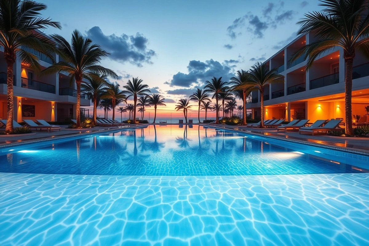 Luxury swimming pool construction and design in Jhansi, UP - NS Pool Expert showcase